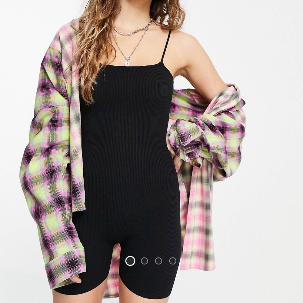 Purchase from ASOS. Black unitard